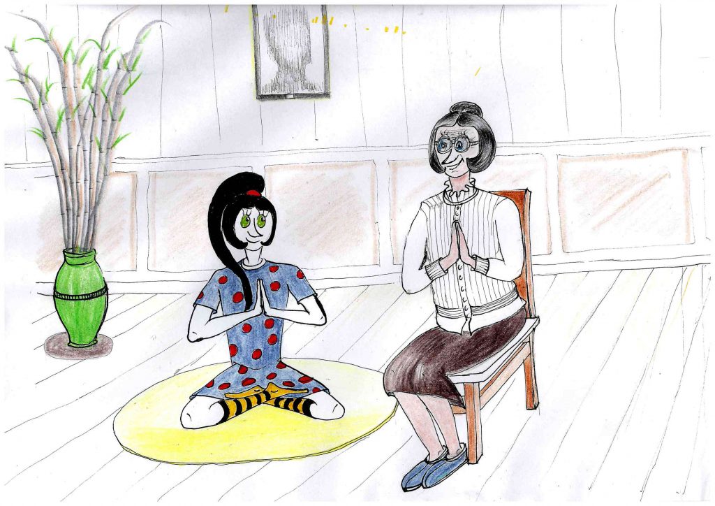 Kinderyoga und Senior:innen